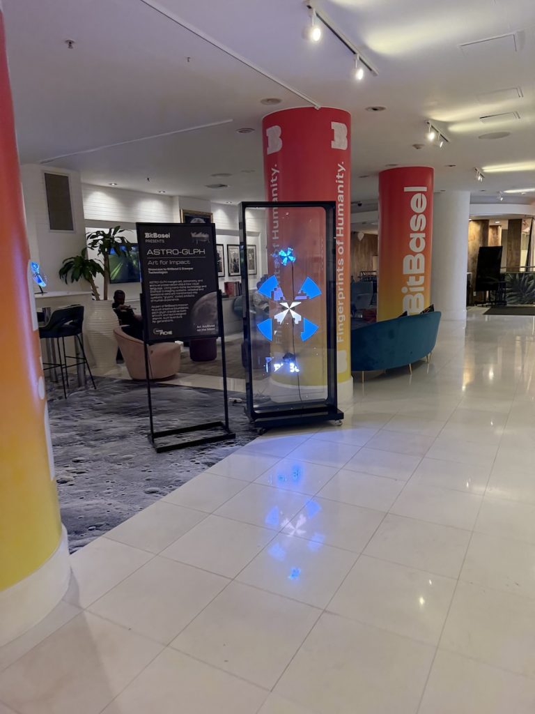Inside the Sagamore Hotel during BitBasel 2025 in Miami Beach